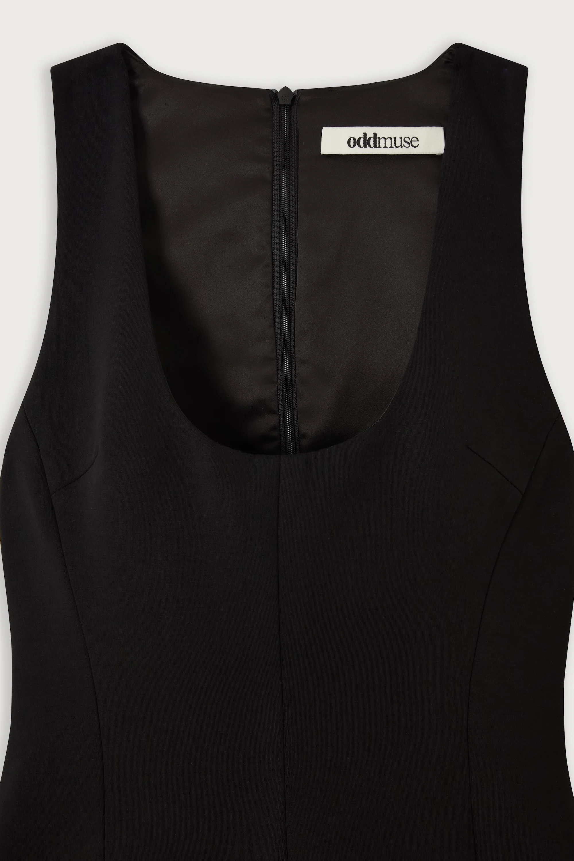 Cotton Mix Midi Dress