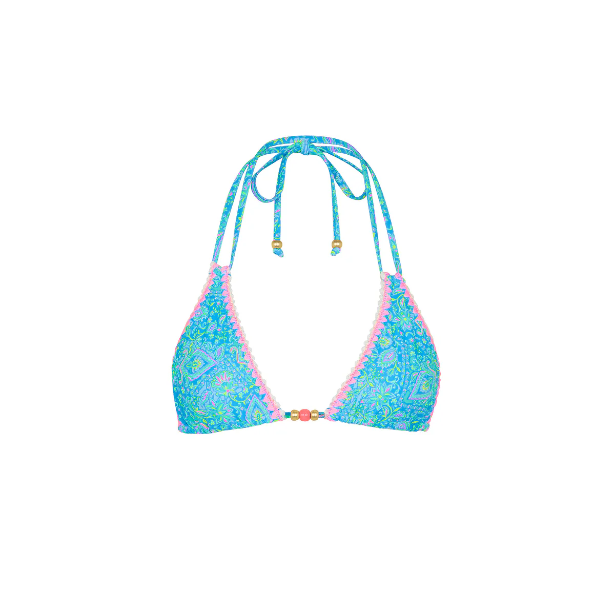 Crochet Halter Bikini Top - Stargaze