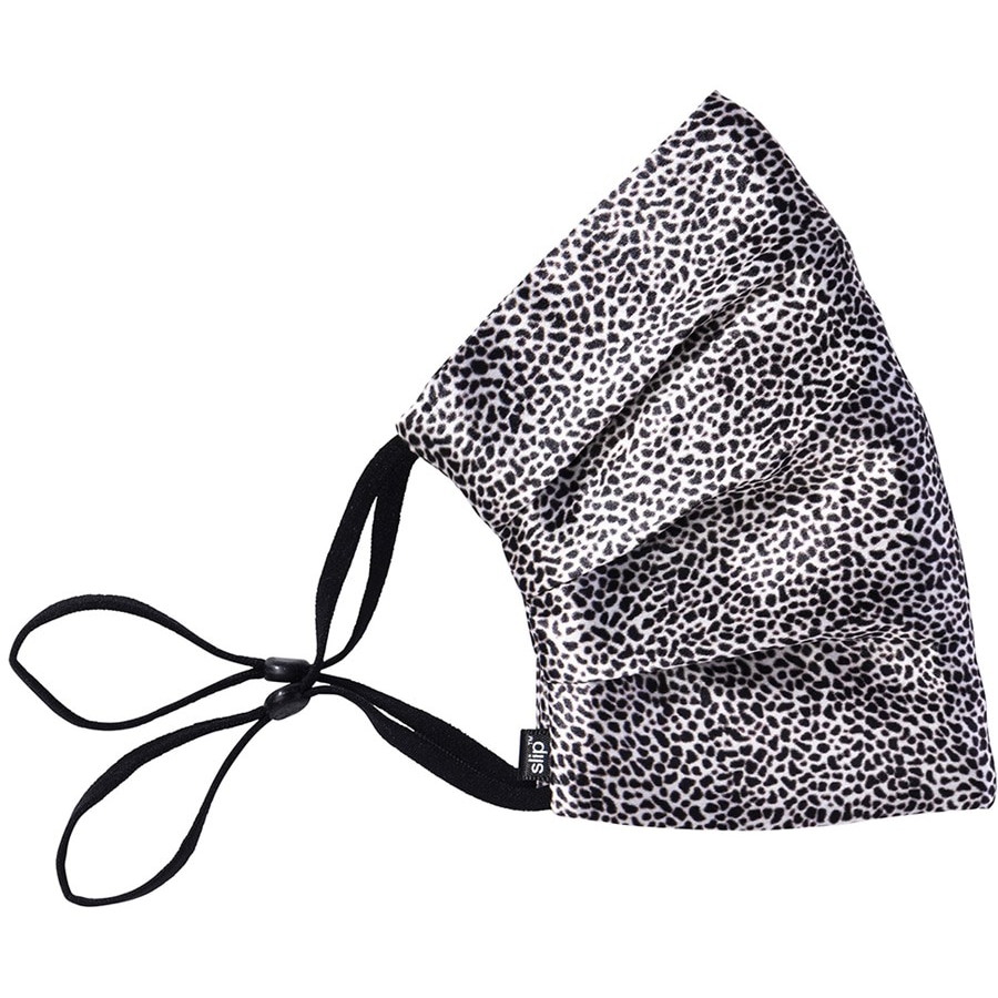 slip Face Coverings Osłona na twarz z czystego jedwabiu Leopard