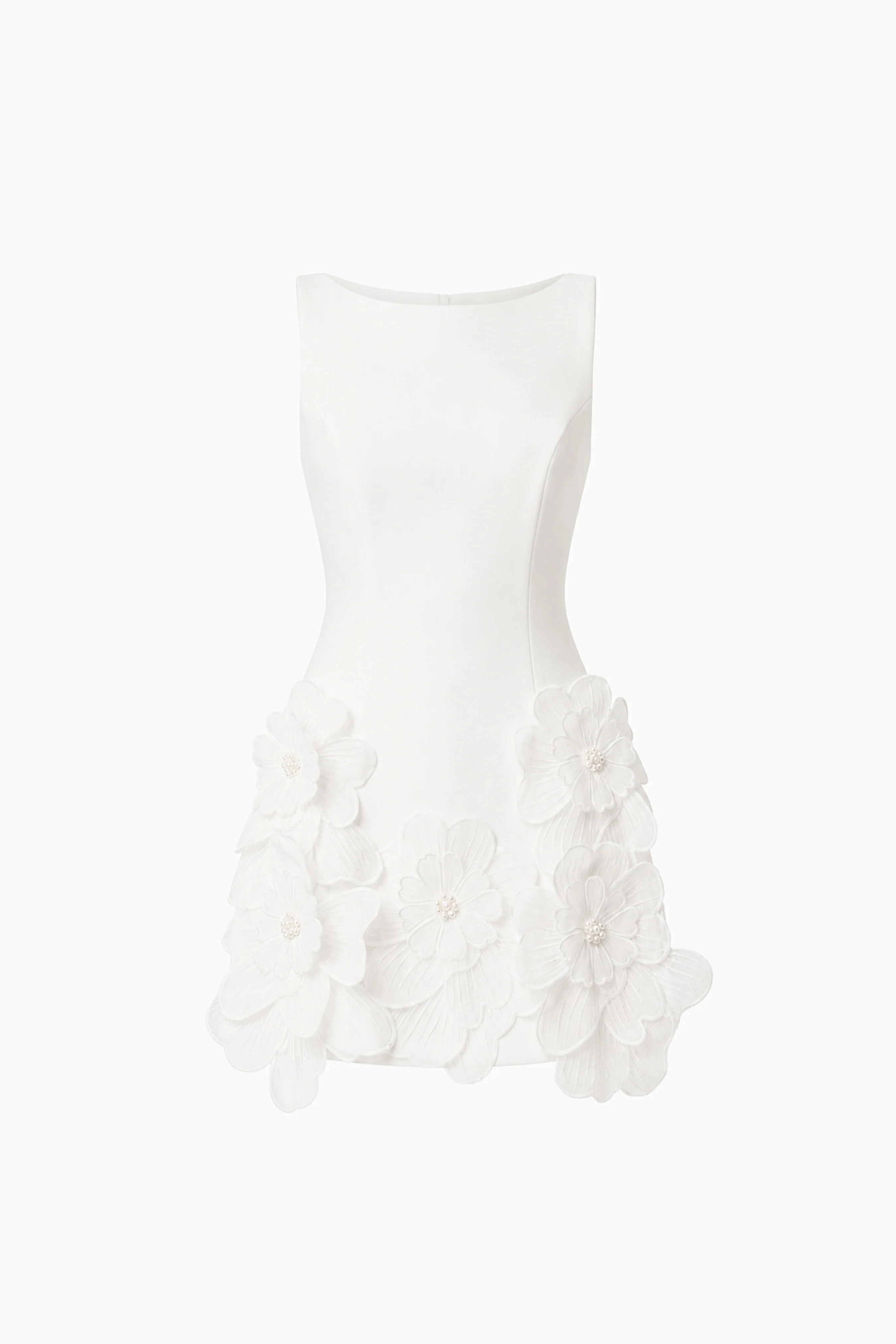 Janelle Mini Dress In White