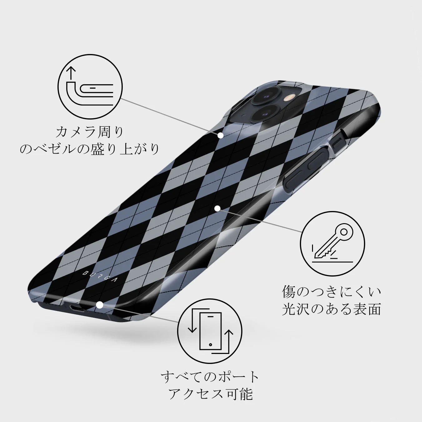 Trouble - iPhone 13 ケース