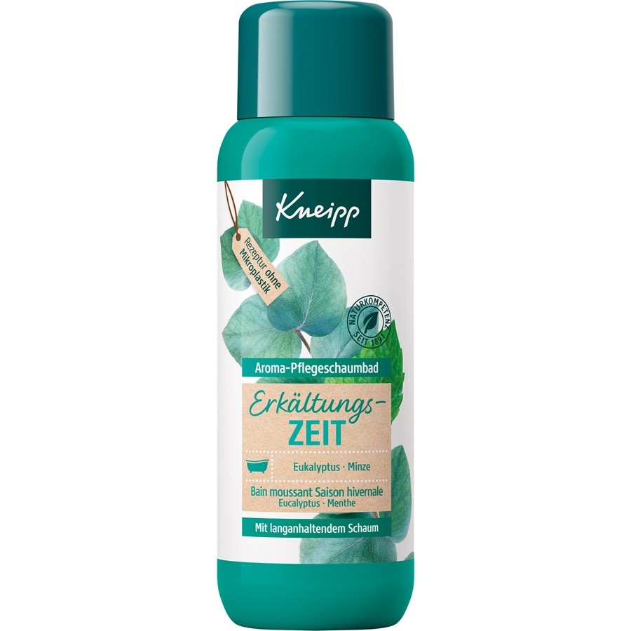 Kneipp Pianka i krem do kąpieli Aromatyczny płyn pielęgnujący do kąpieli Sezon grypowy