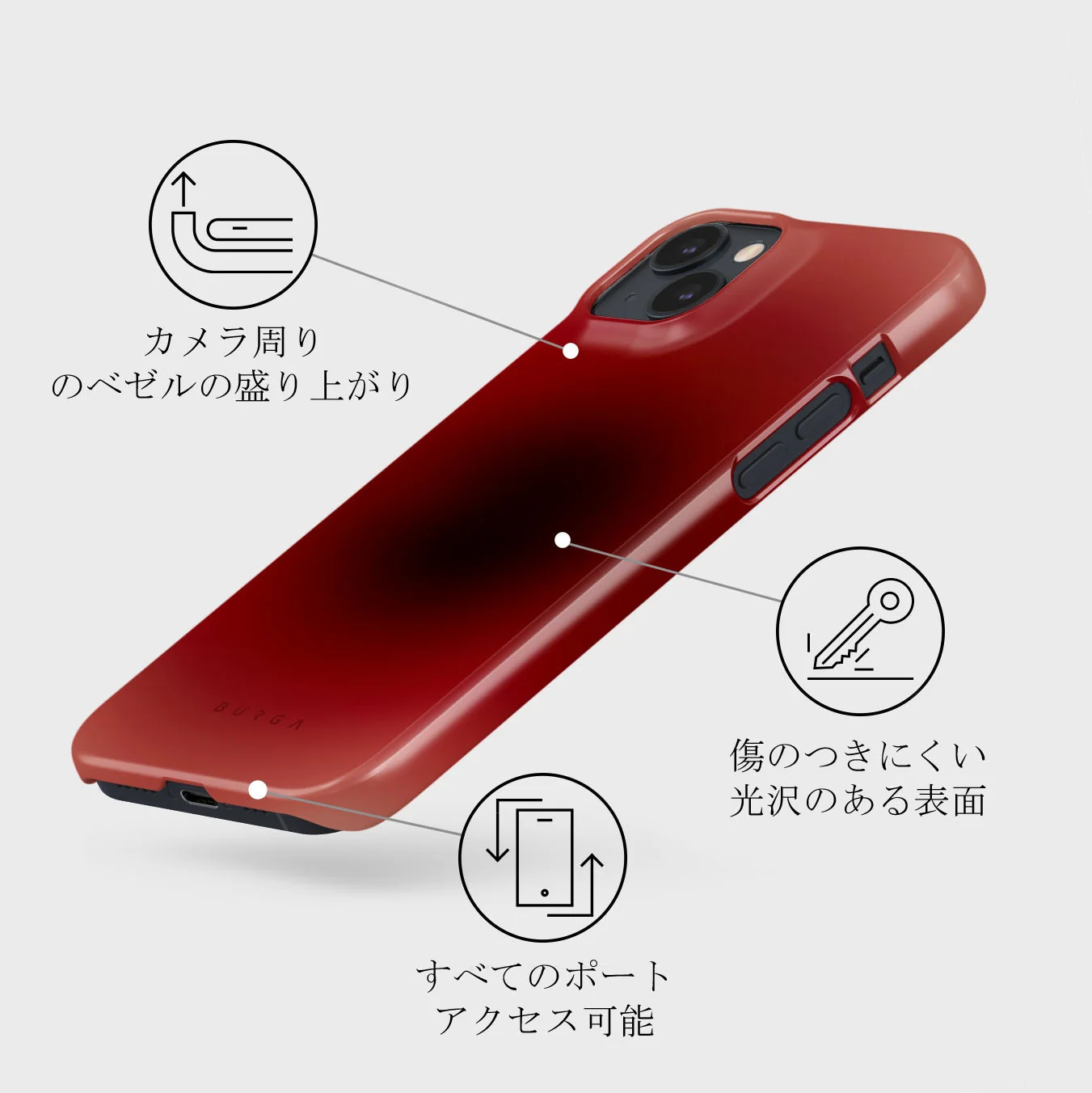 No Talking - iPhone 13 ケース