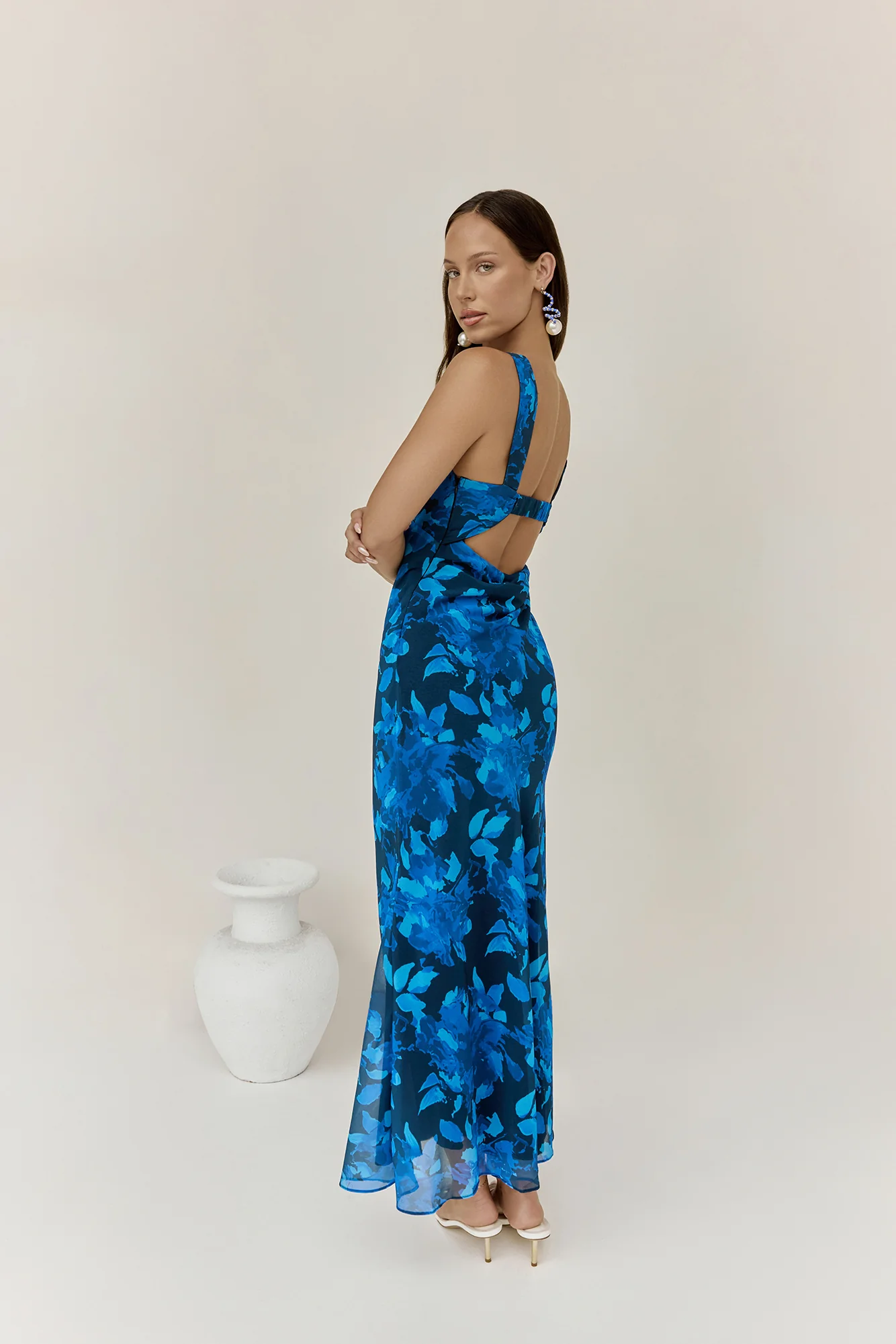 Just Landed Looks Maxi Dress Blue