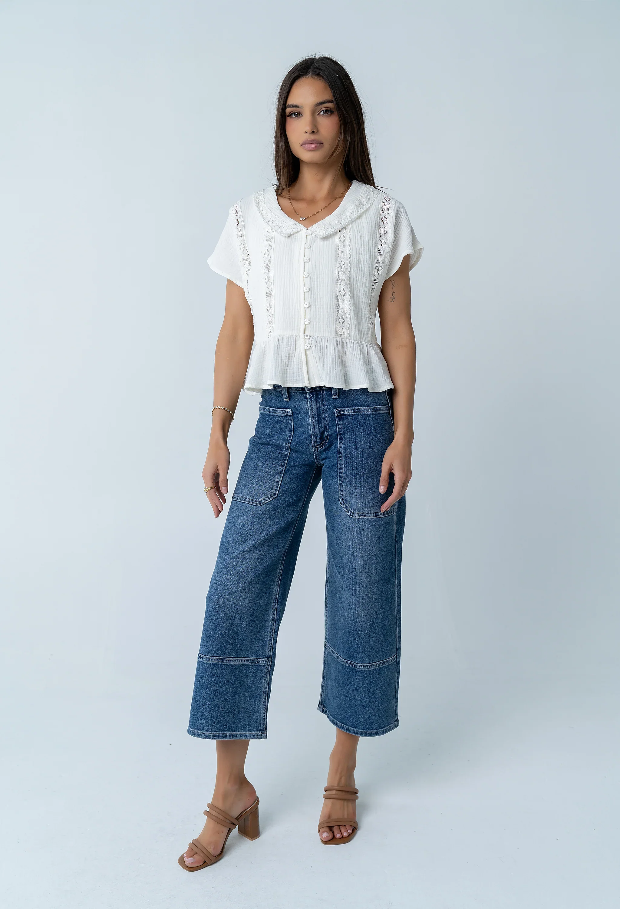 Frida Collared Blouse