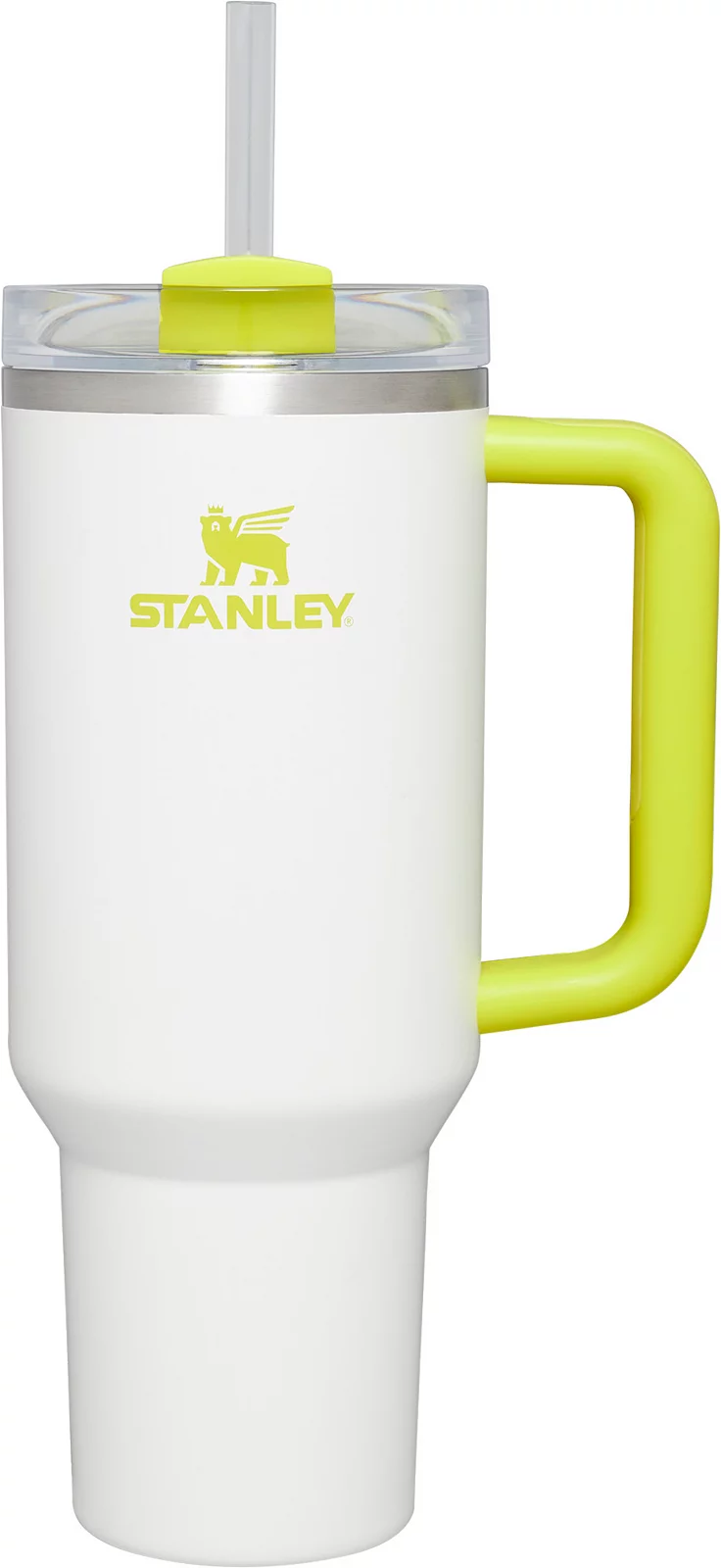Stanley 40 oz. Quencher H2.0 FlowState Tumbler - Frost/Electric Yellow
