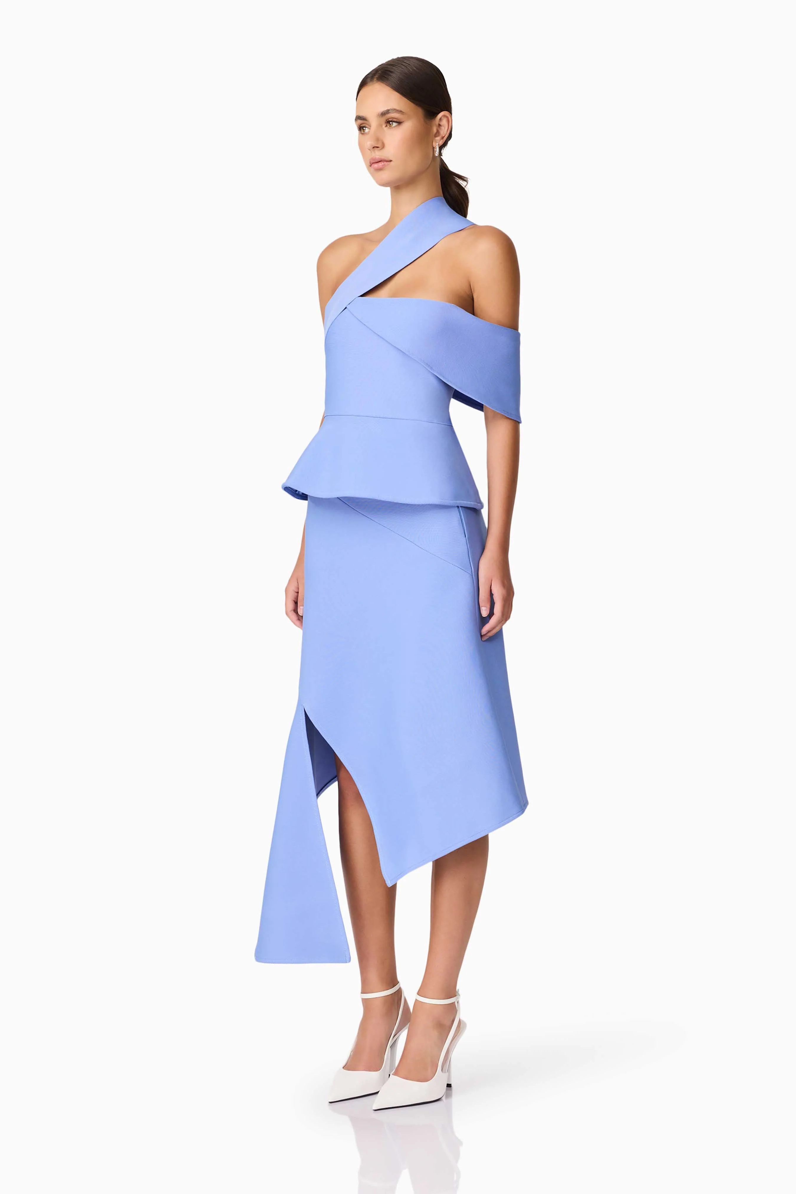 Sonya Asymmetrical Set in Blue