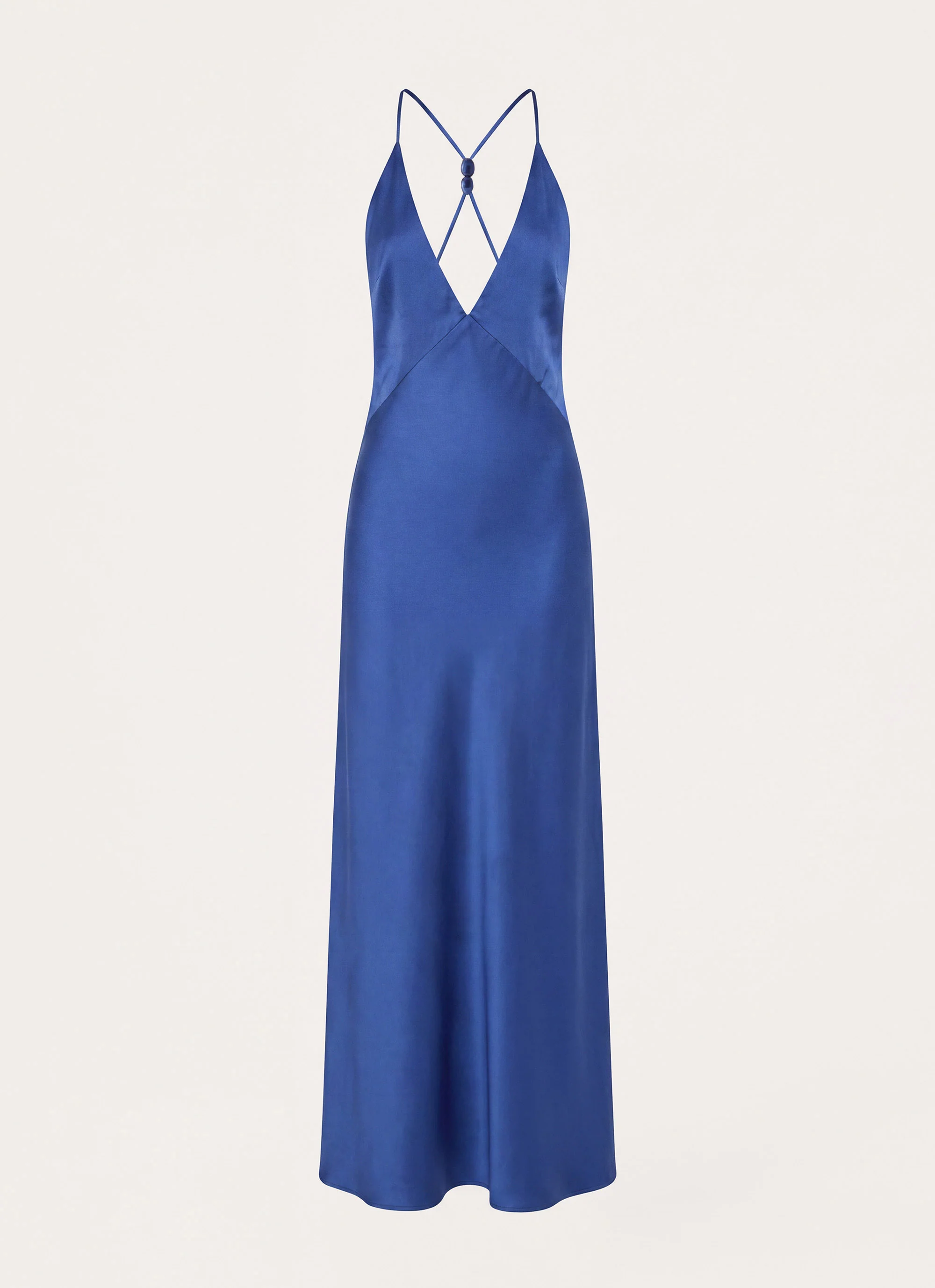 Esmeray Maxi Dress - Navy - FASHION NOB
