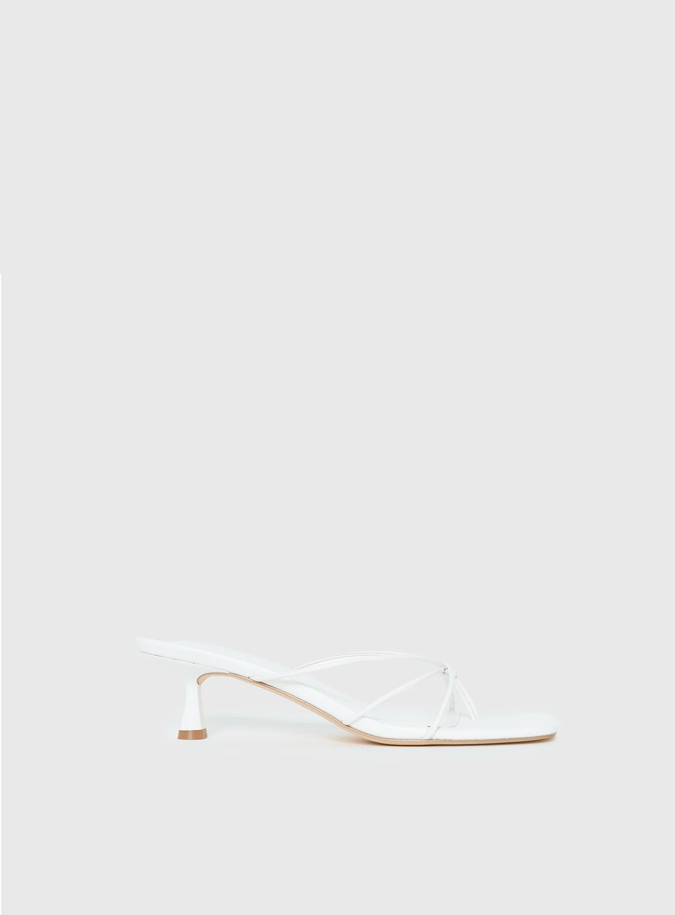 Avedon Heels White