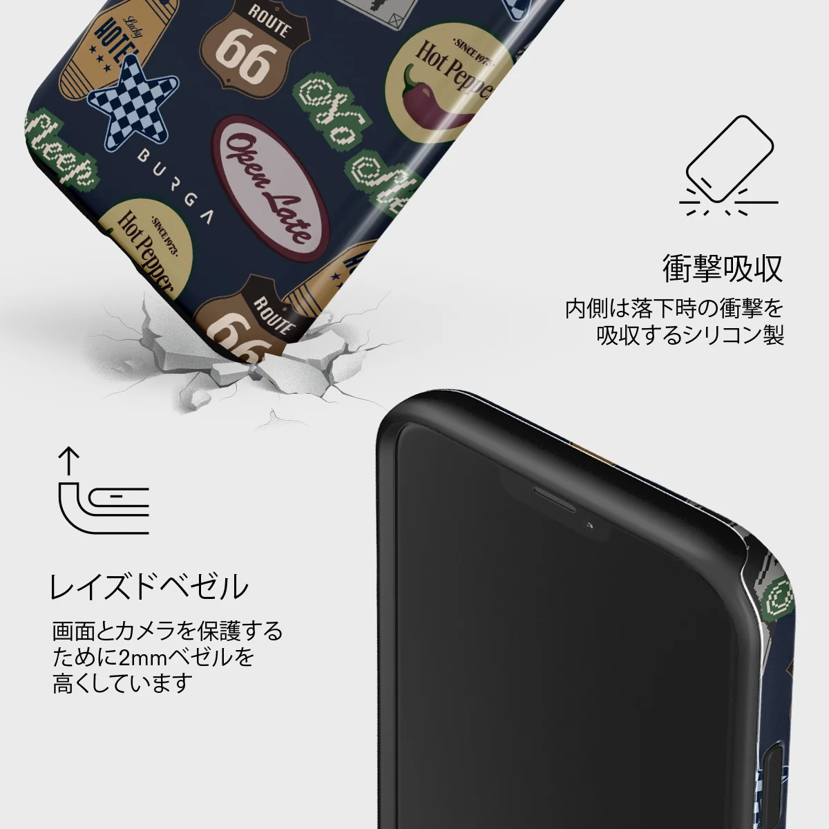 Open Late - iPhone 12 Mini ケース