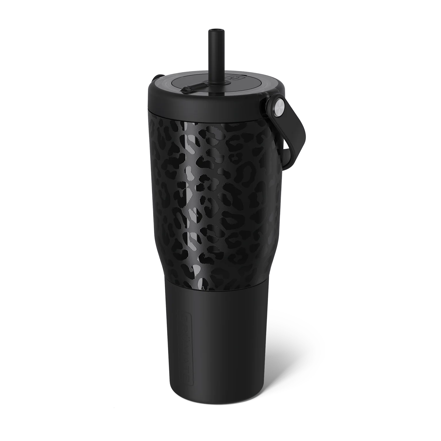 Black Leopard Print Insulated Mug Resa 35oz