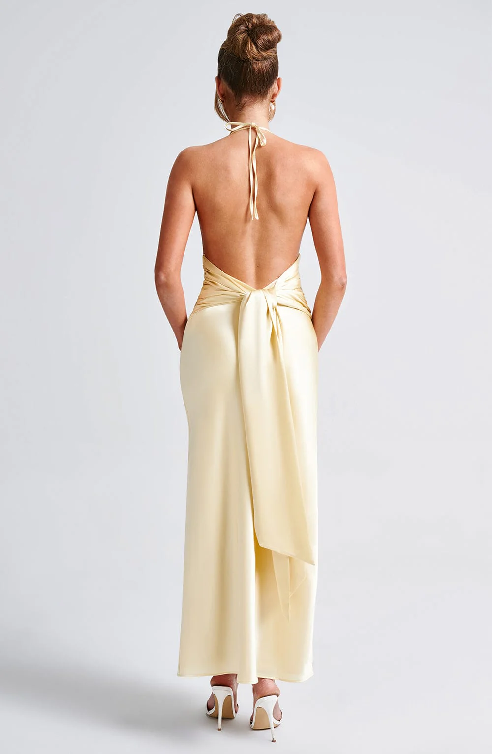 Kiandra Maxi Dress - Lemon