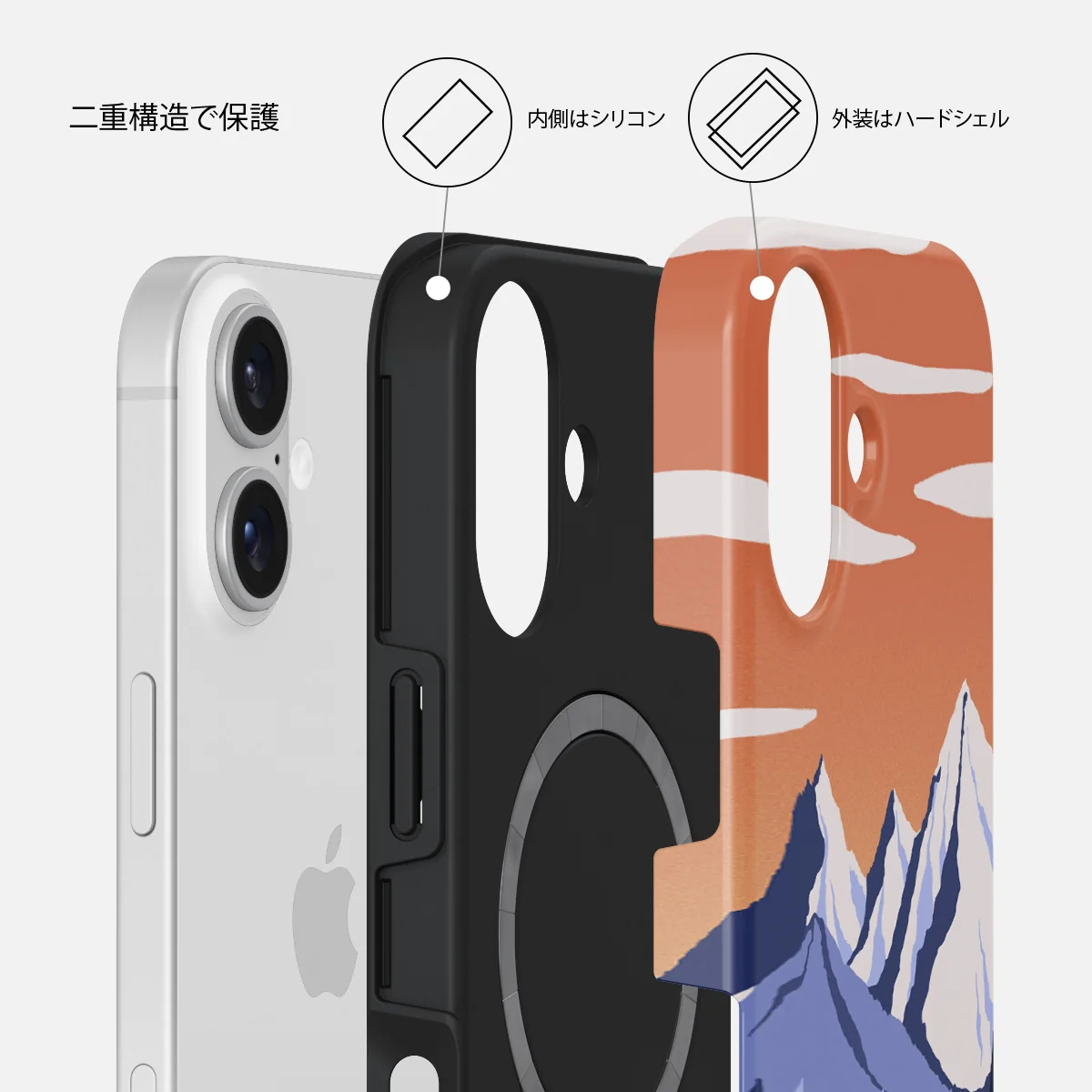 Summit - iPhone 16 Plus ケース