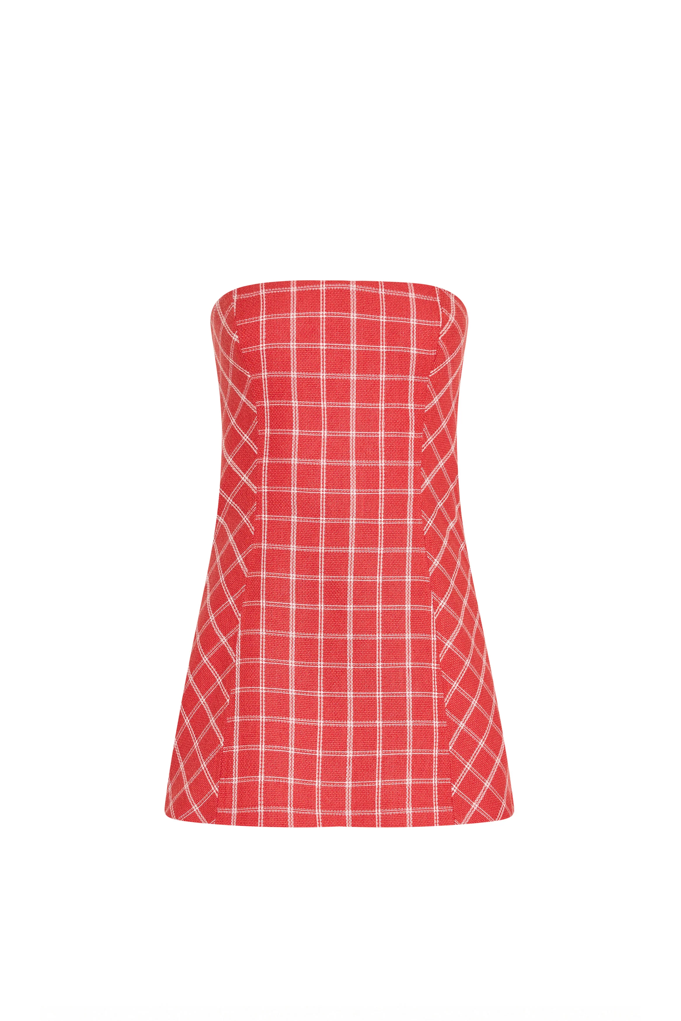 Daisy Romper in Plaid