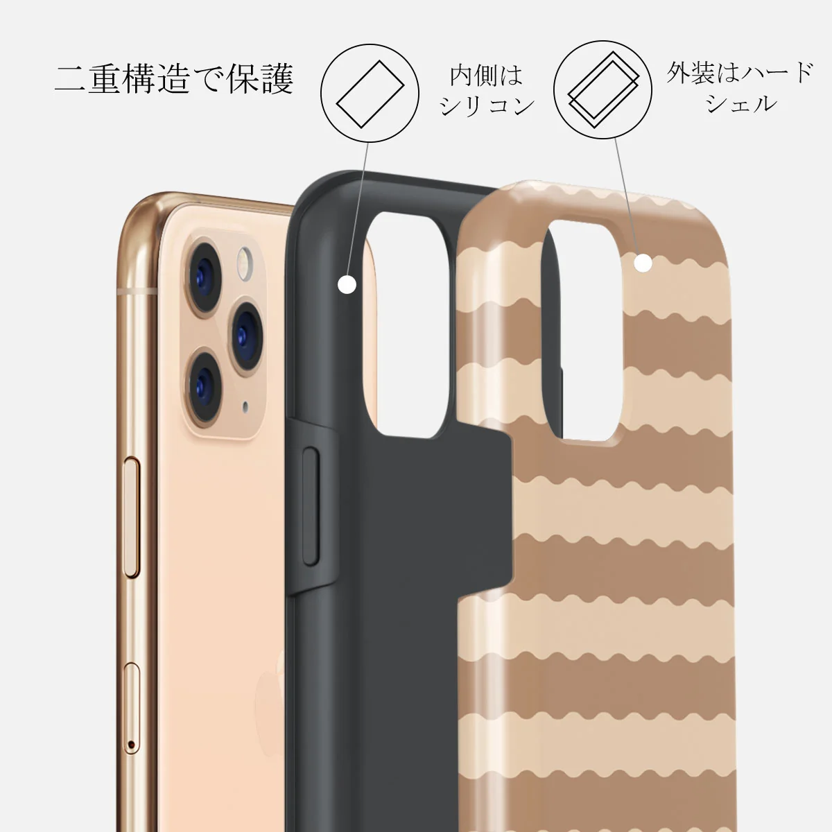 Golden Sand - iPhone 11 Pro Max ケース