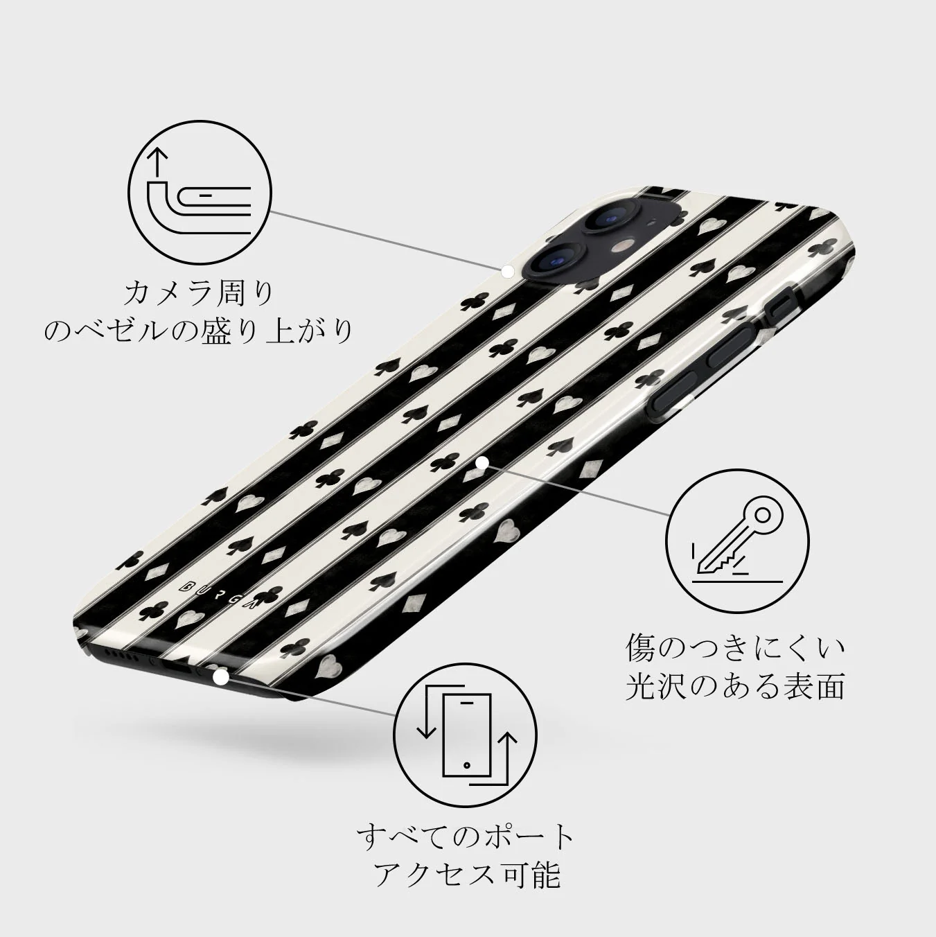 Queen's Court - iPhone 12 Mini ケース