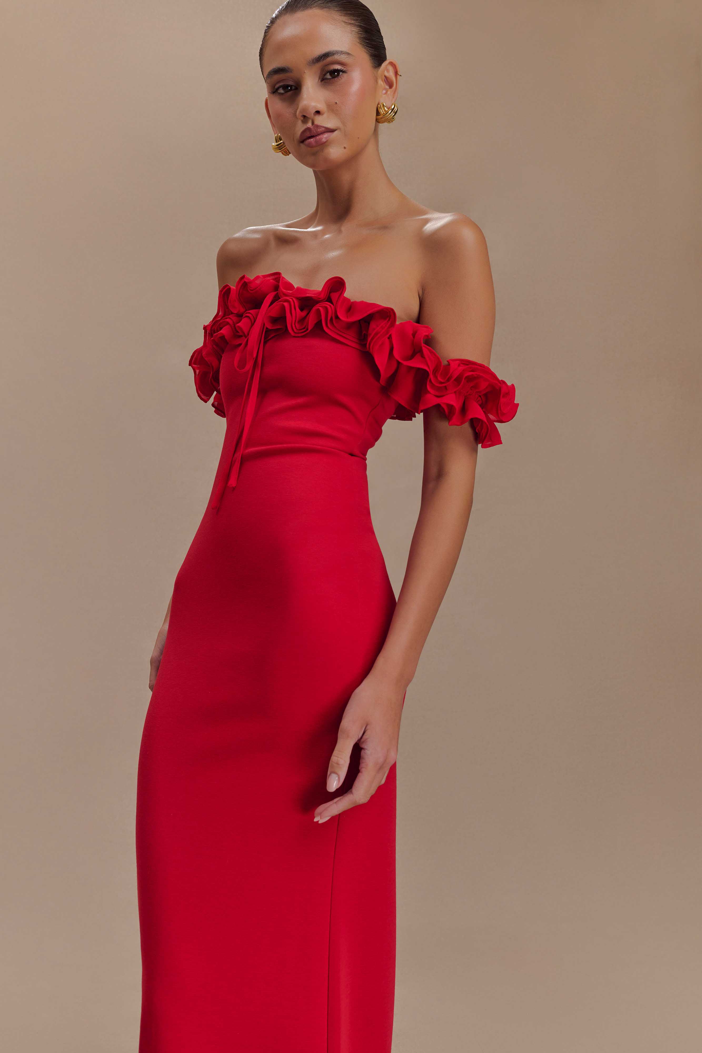 Nova-Ruffle-Off-Shoulder-Maxi-Dress-Ruby