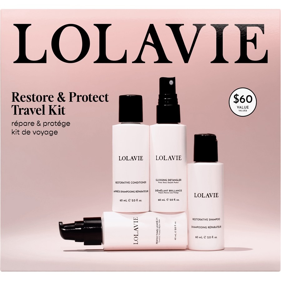LOLAVIE Zestaw do pielęgnacji włosów Restore & Protect Travel Kit