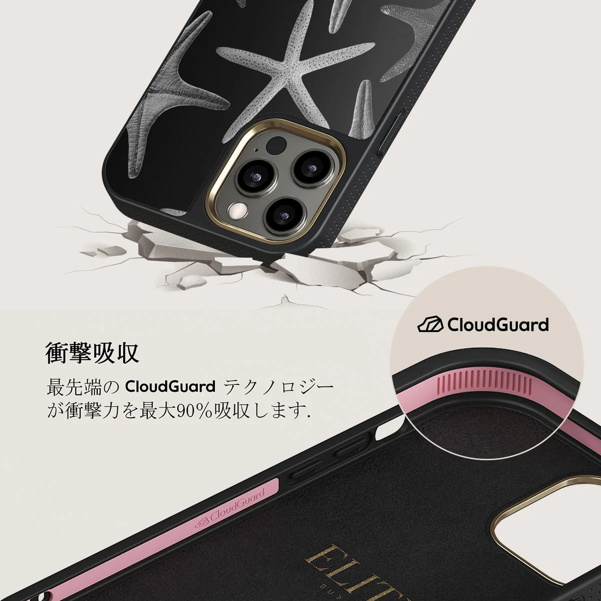 Midnight Ocean - iPhone 12 Pro ケース