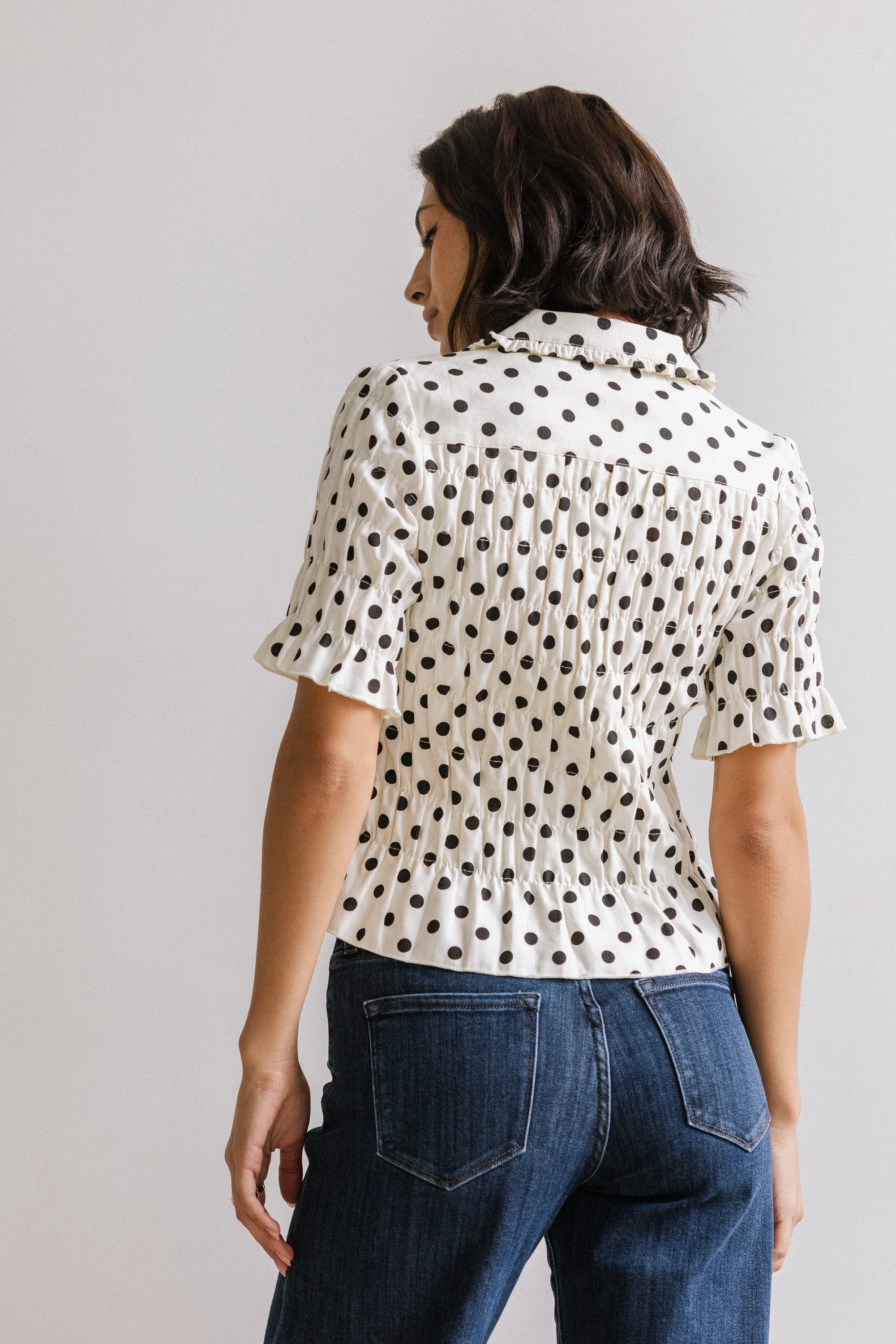 Rony Polka Dot Blouse