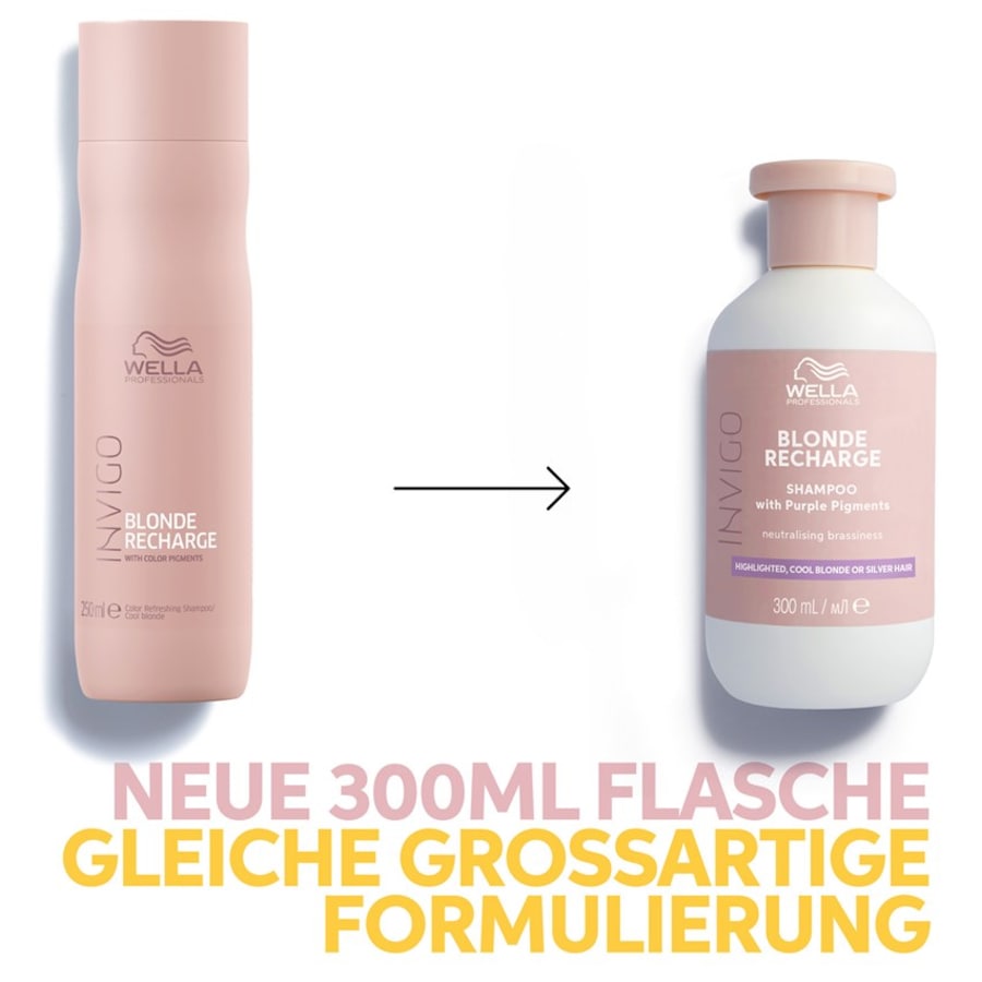 Wella Color Recharge Color Refreshing Shampoo Cool Blonde Blond Recharge