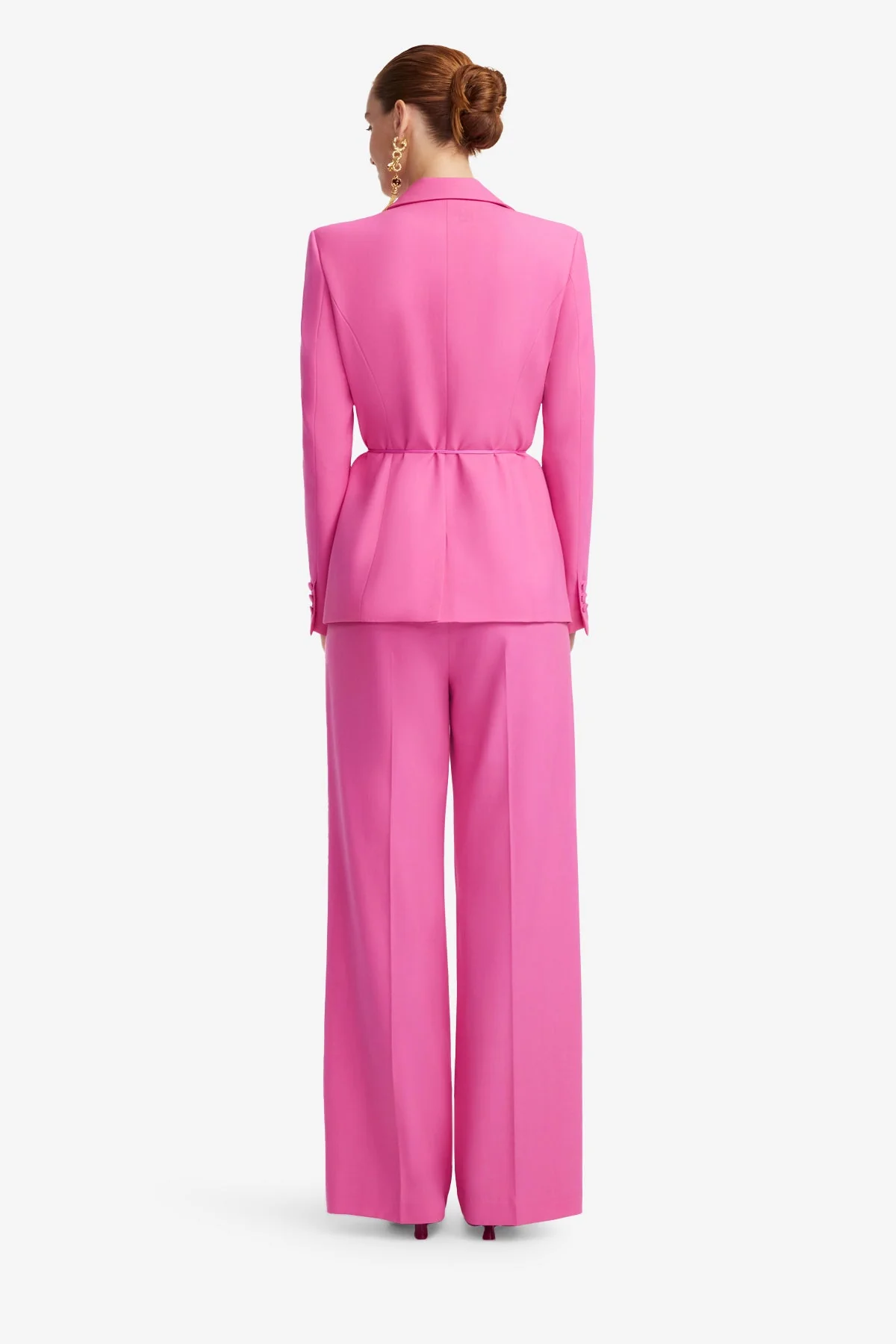 Vesper Fitted Blazer - Fuchsia