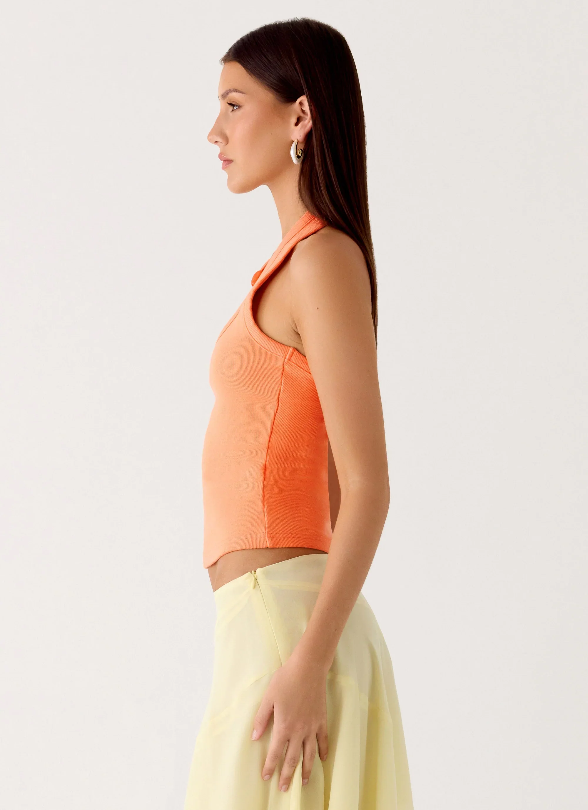 Cladena Top - Apricot