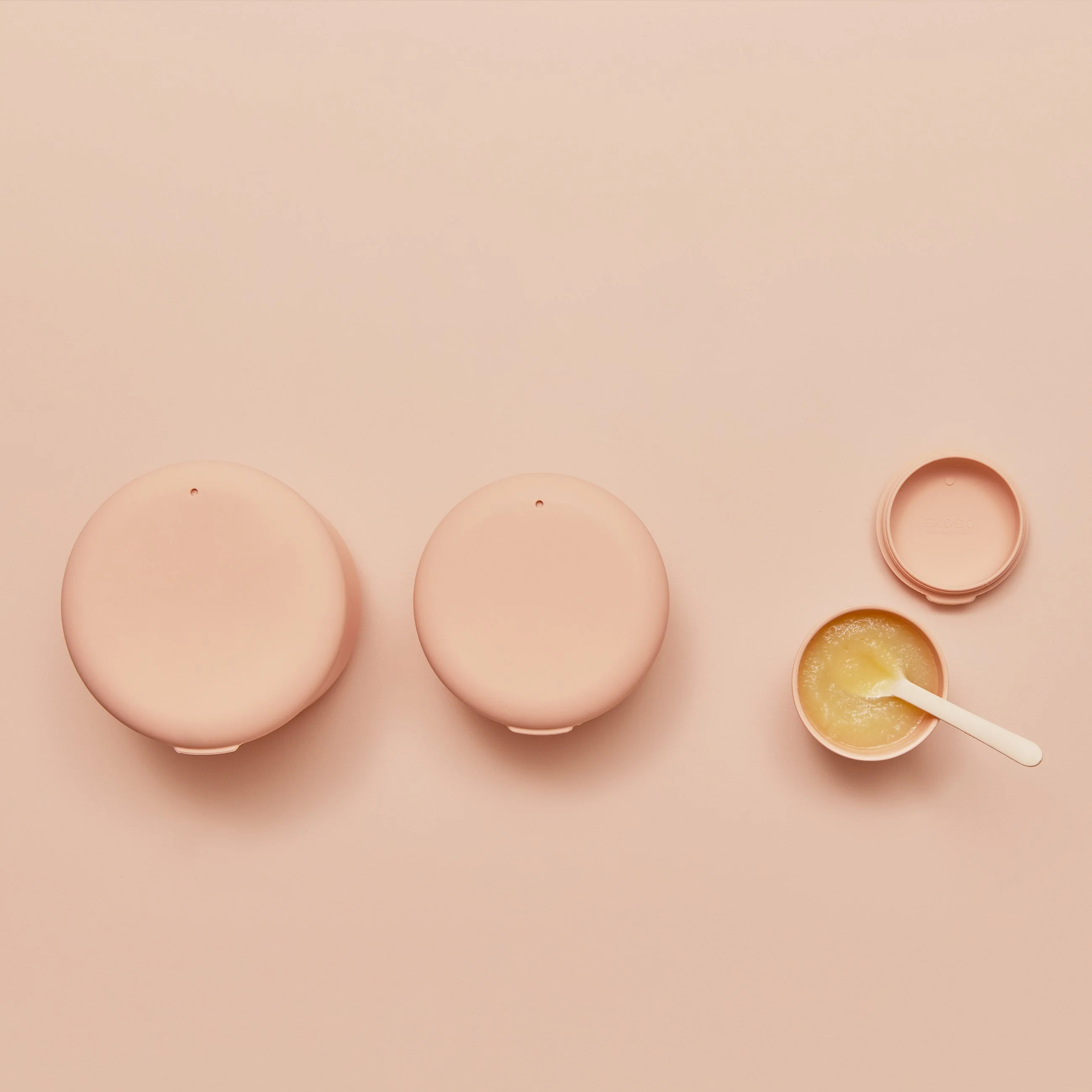Vogeelle Large Store & Go Food Container - Blush