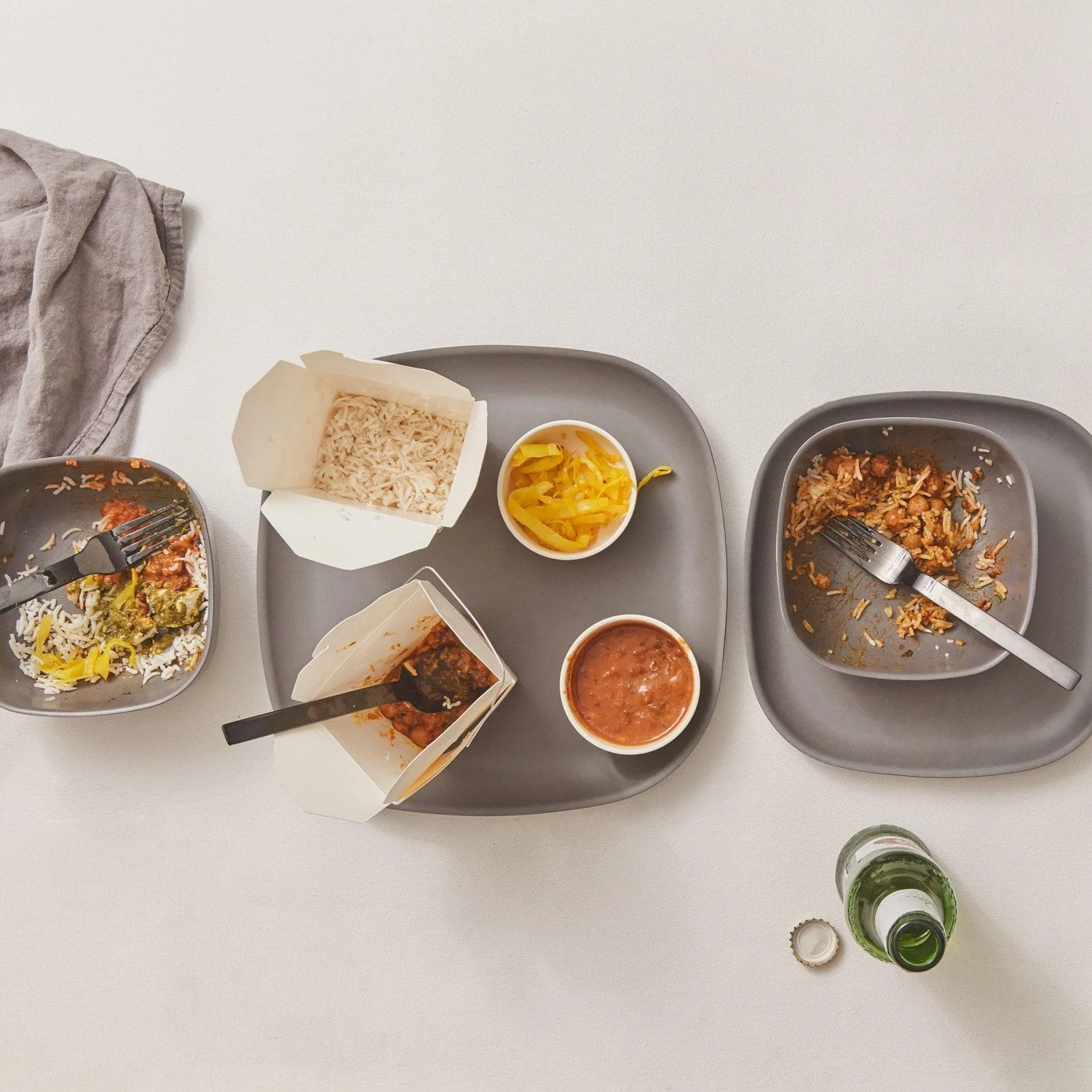 Vogeelle Dinner Plate - Smoke