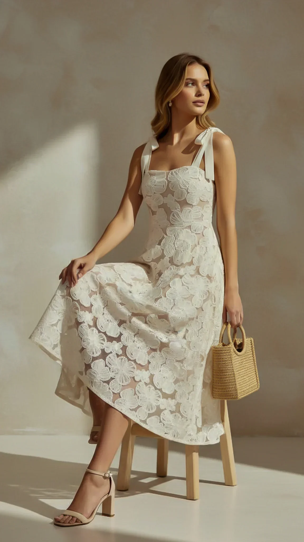 Amelie Midi Dress - luluinthesky