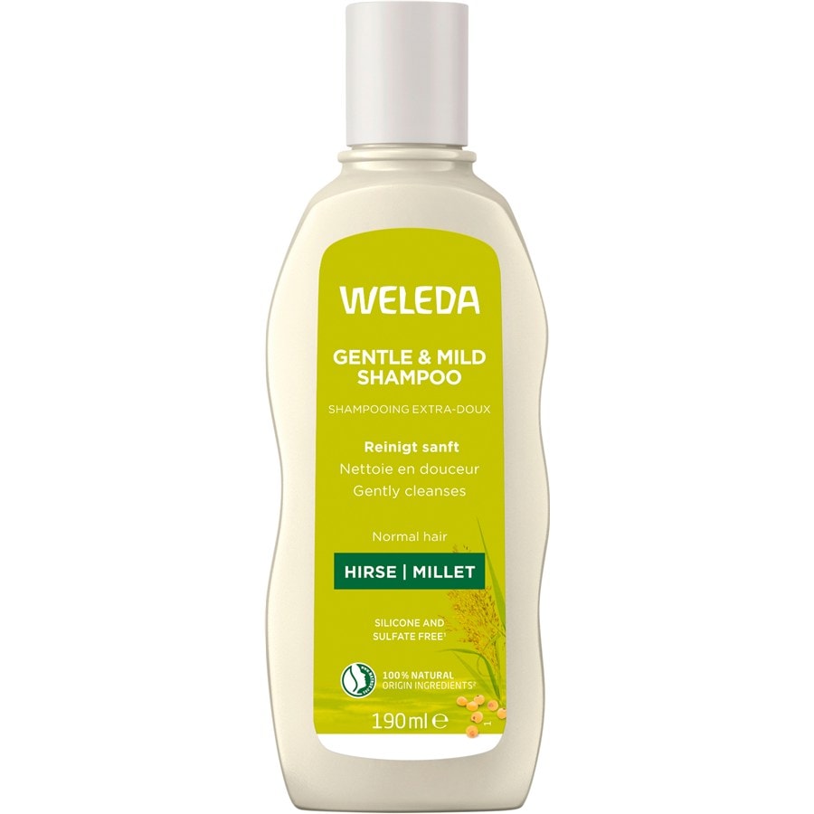 WELEDA Shampoo Delikatny i łagodny szampon jaglany