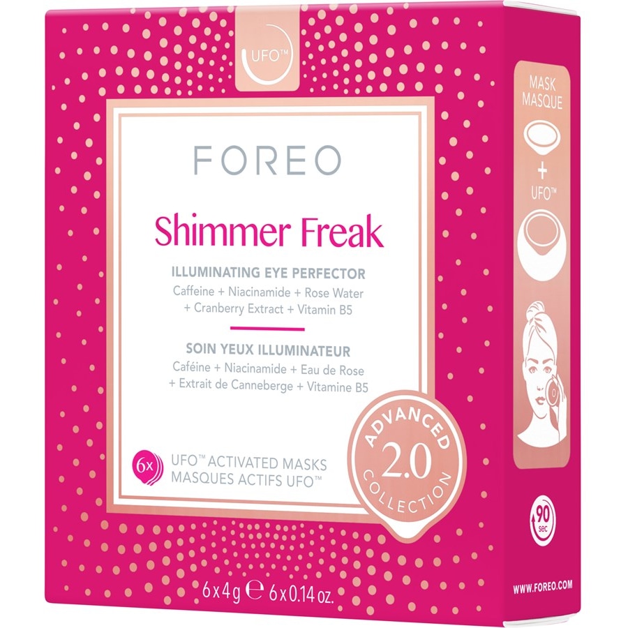 Foreo Leczenie maską Podkładki pod maski UFO Shimmer Freak 2.0