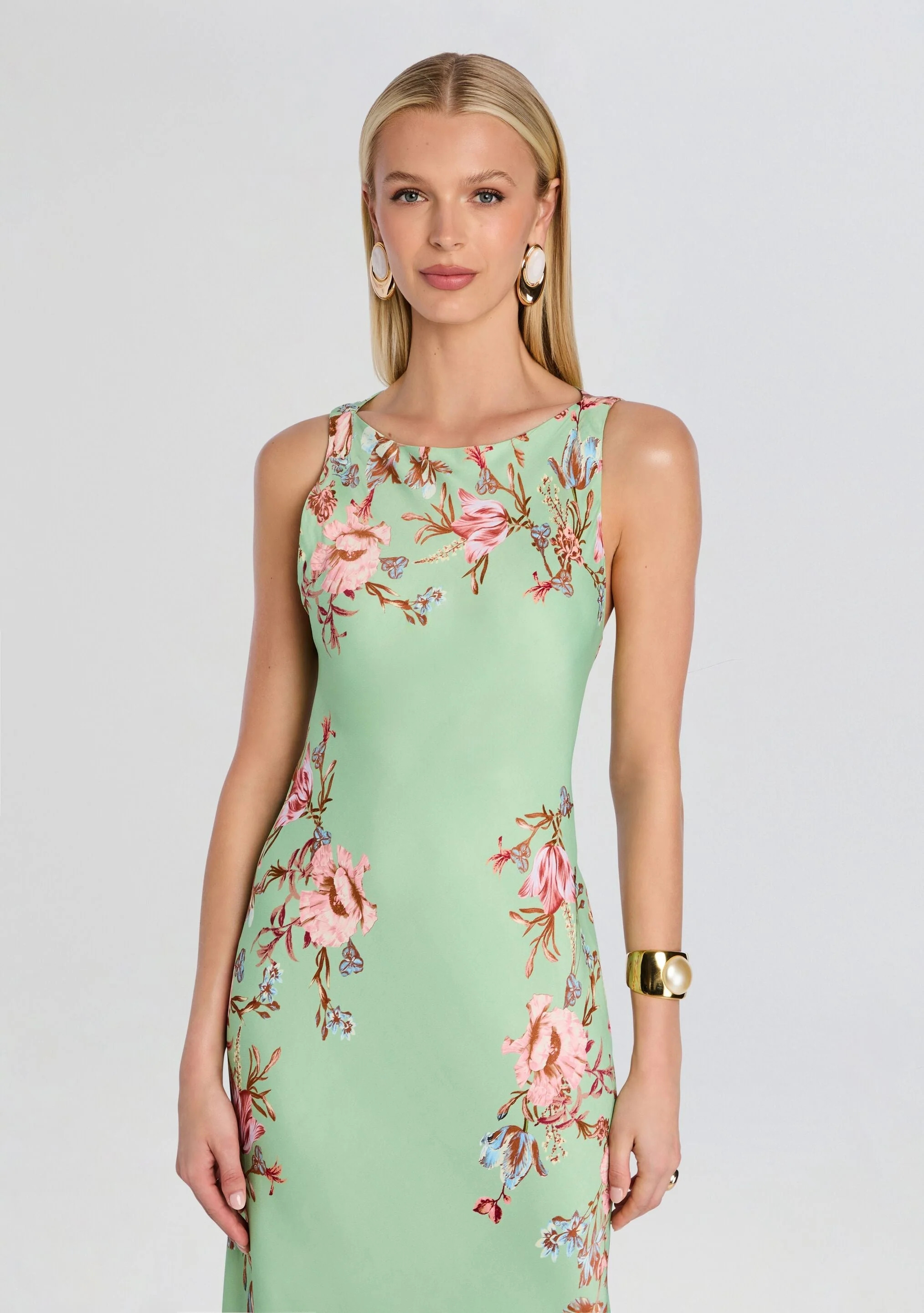 Ezra Bias Maxi Dress