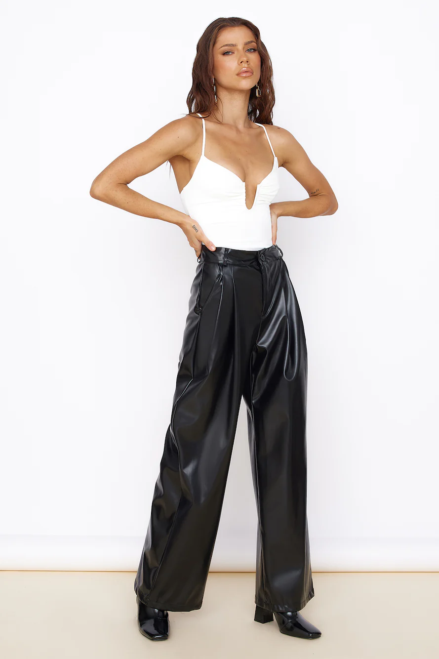 Blooming Garden Pants Black