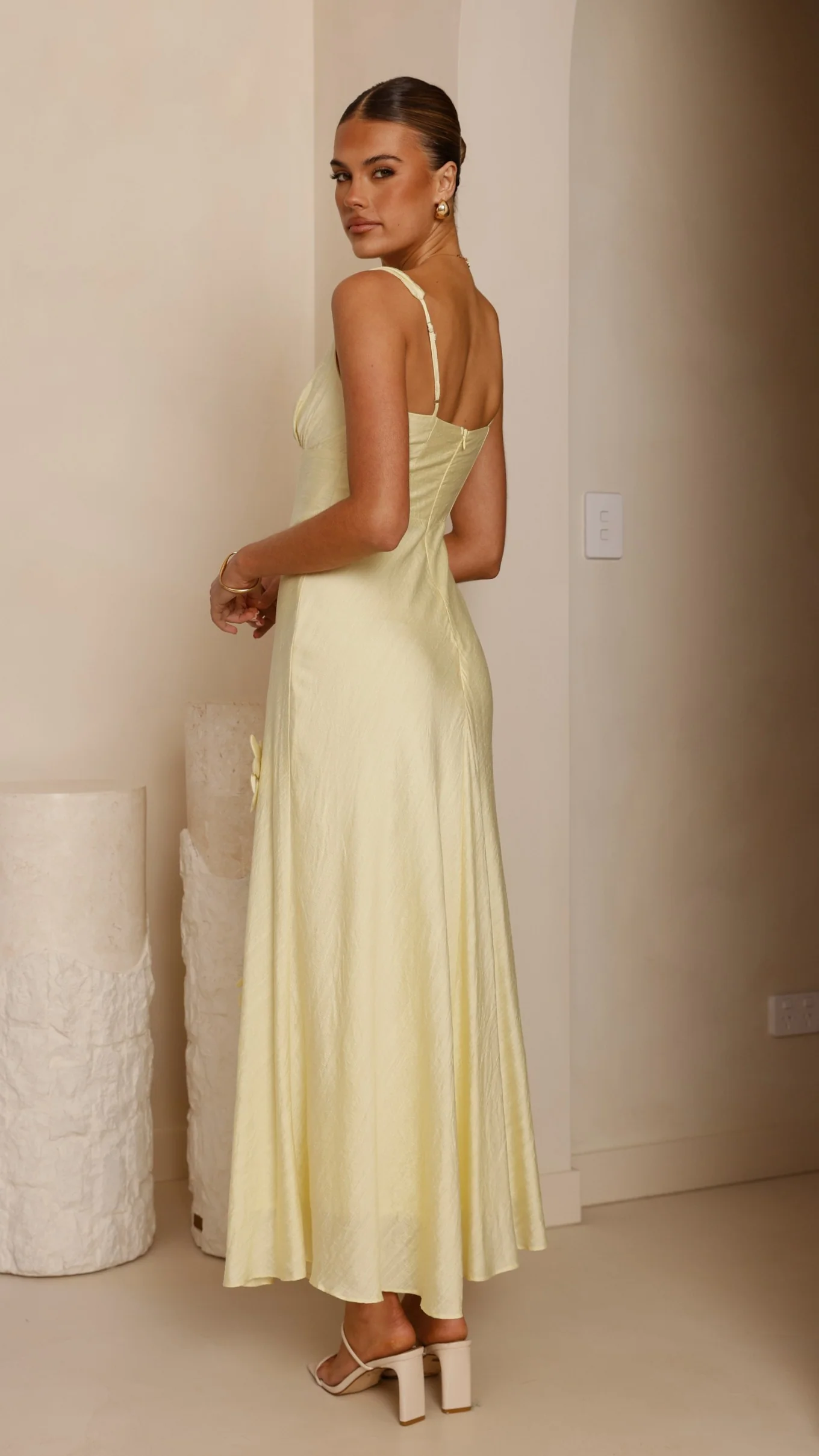 Lavara Maxi Dress - Yellow
