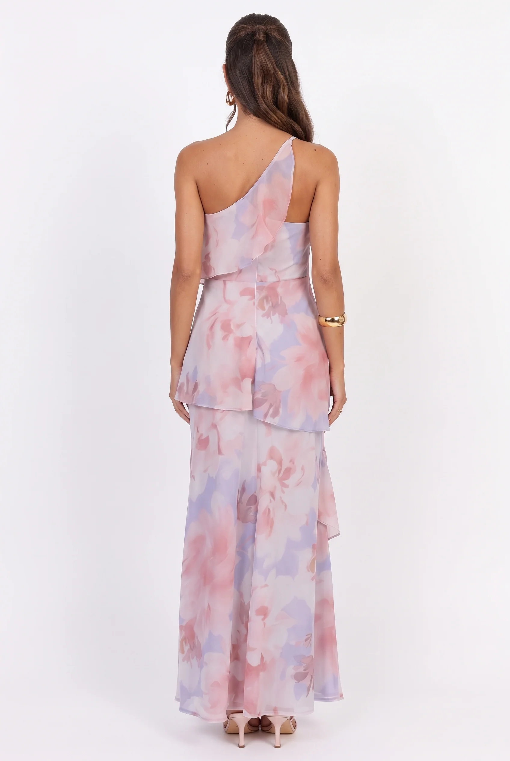 Aralia One Shoulder Maxi Dress