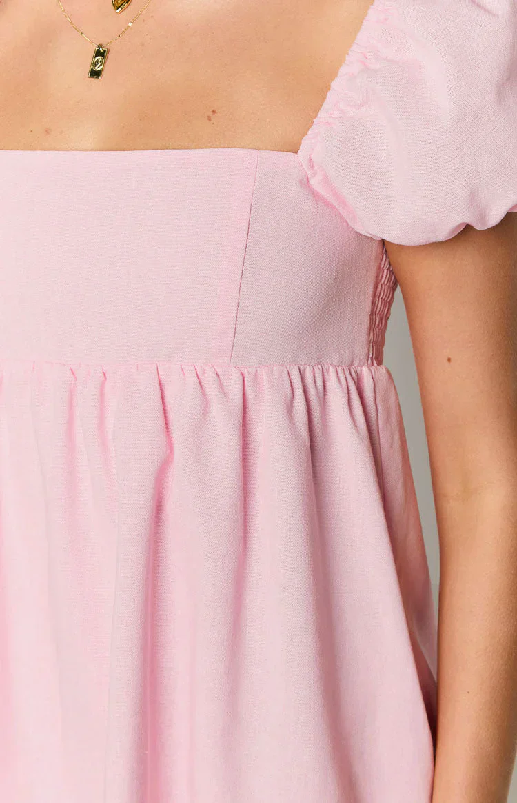 Radient Pink Mini Dress - luluinthesky