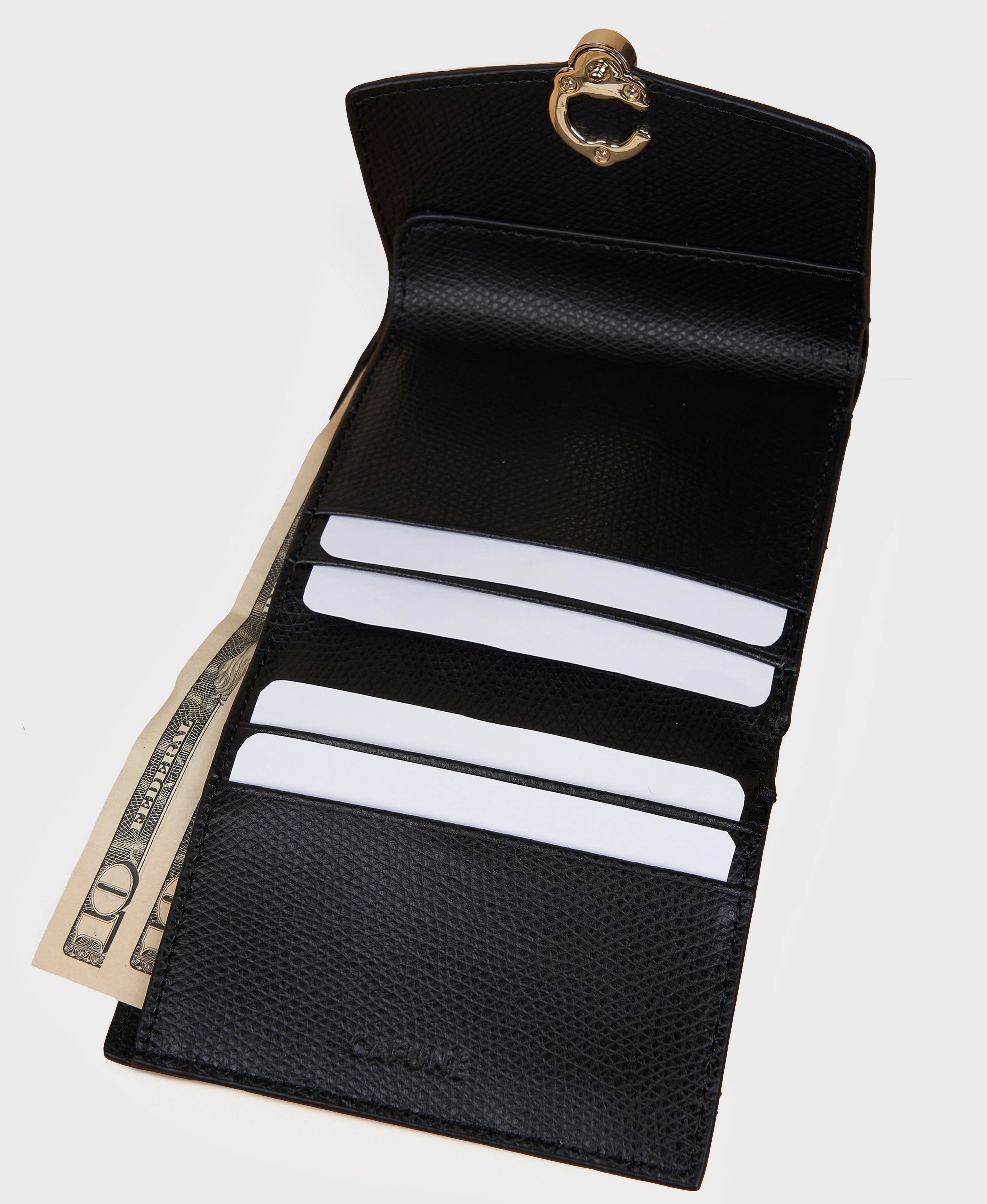 Double-C Wallet - Black