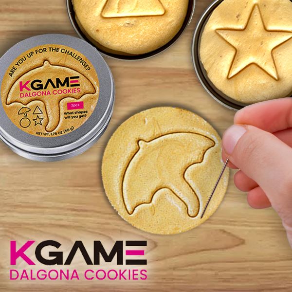 KGAME Dalgona Cookie Tin Season 1 #DalgonaChallenge