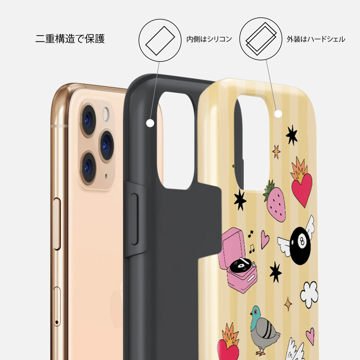 Side Quest - iPhone 11 Pro ケース