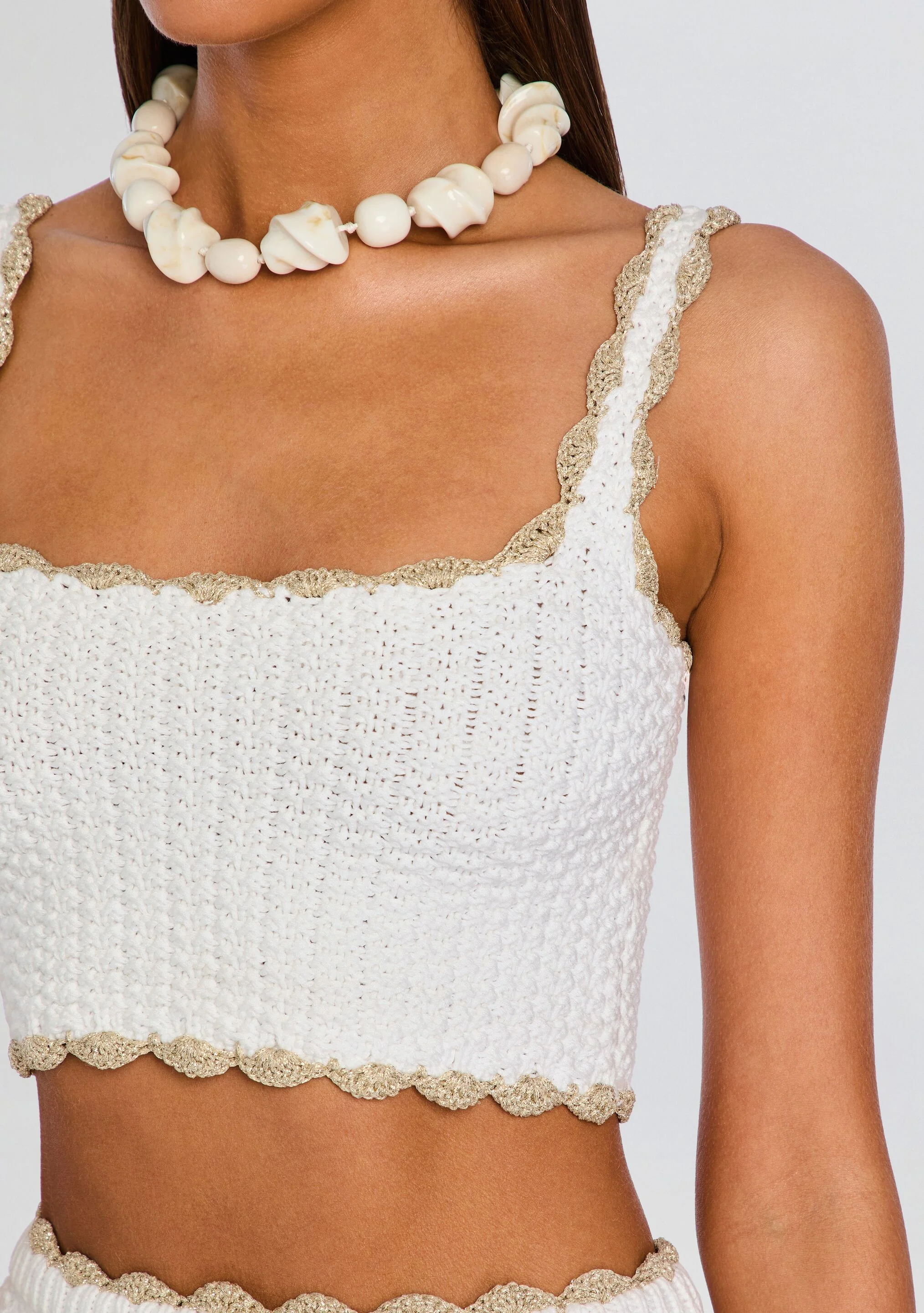 Mesha Crochet Top