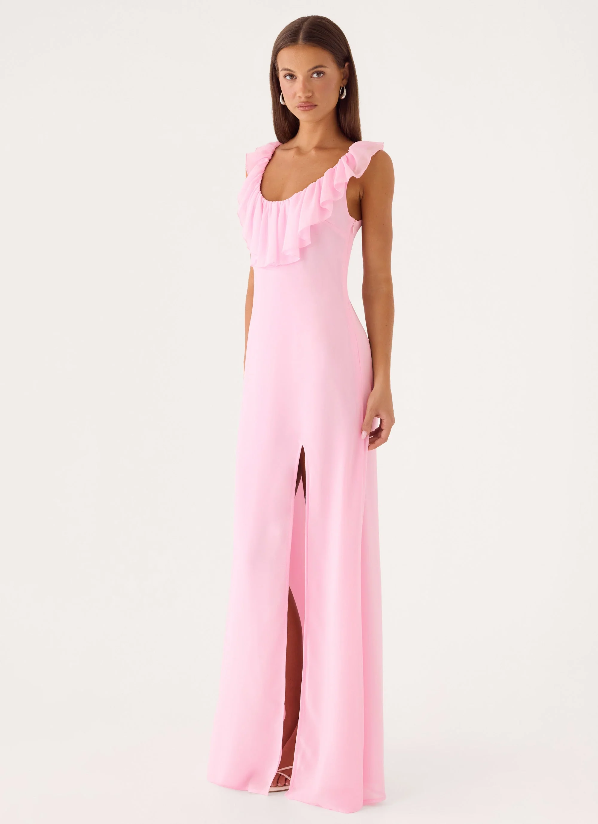 Something Inbetween Maxi Dress - Blushing Pink - luluinthesky