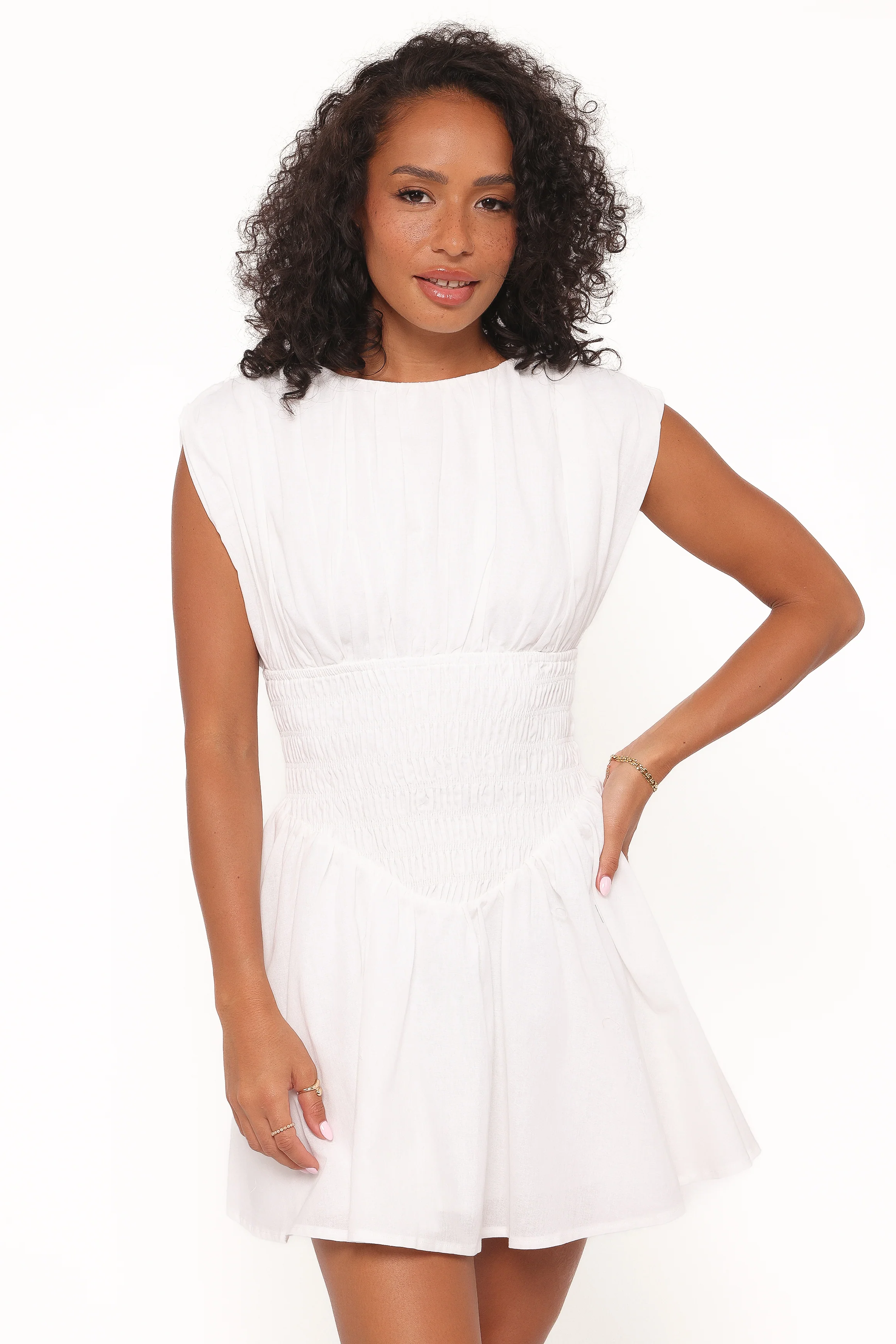 Ziva Mini Dress - White