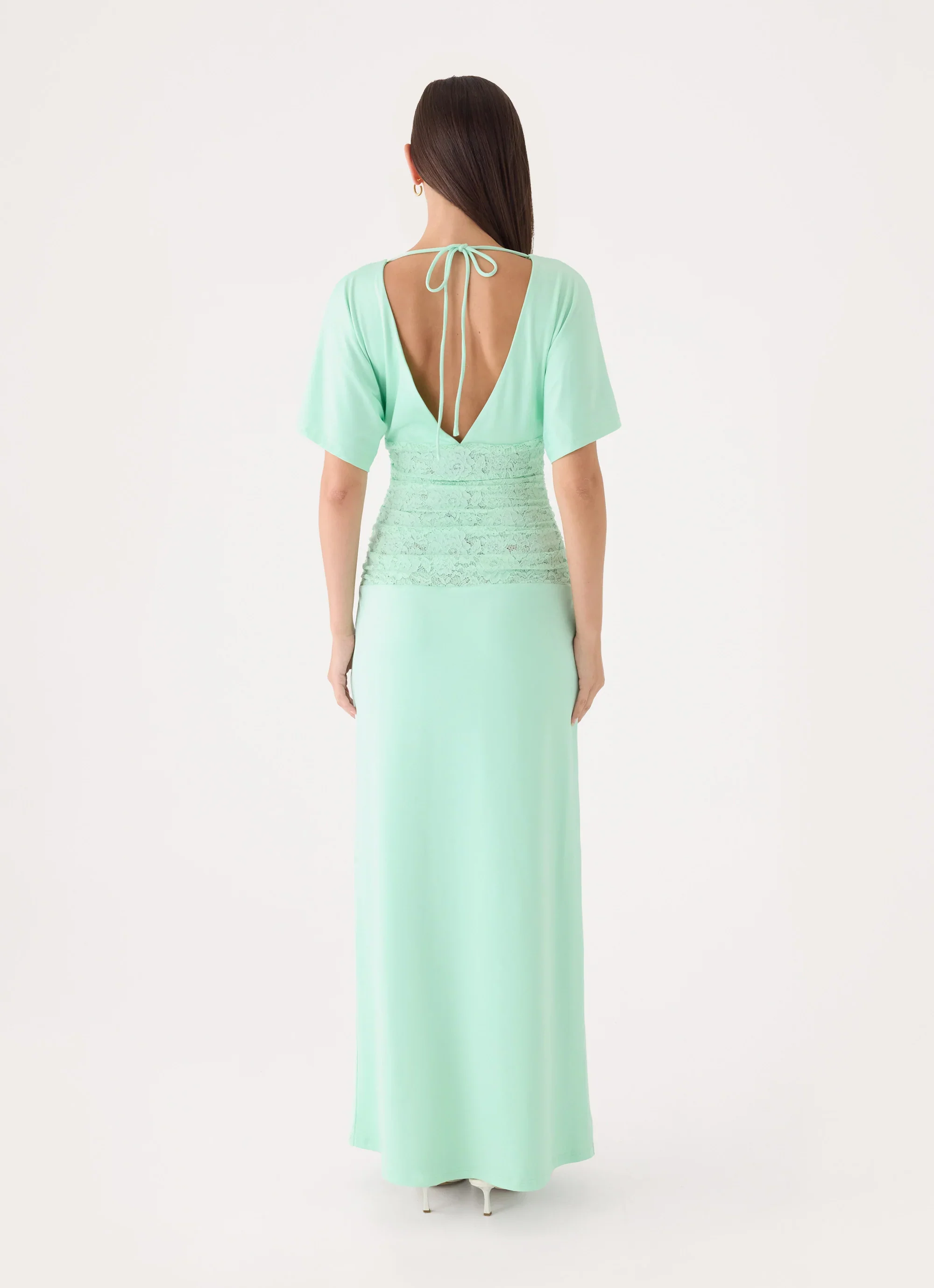 Comes To You Maxi Dress - Misty Jade