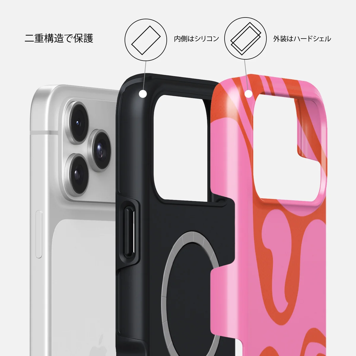 Ride The Wave - iPhone 17 Pro ケース