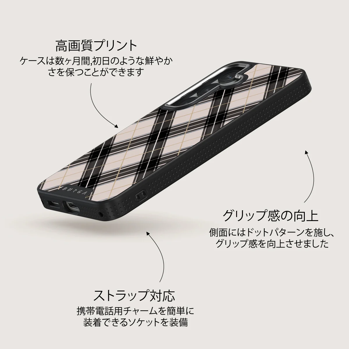 Plaid Please - Samsung Galaxy S25 ケース