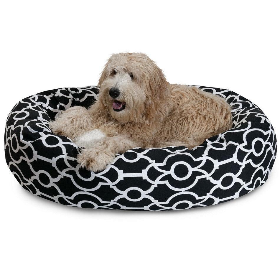 Athens Sherpa Bagel Dog Bed