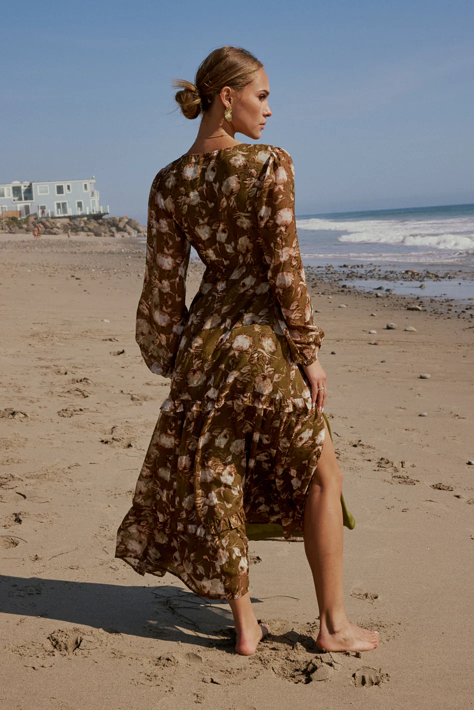 Auna Floral Maxi Dress