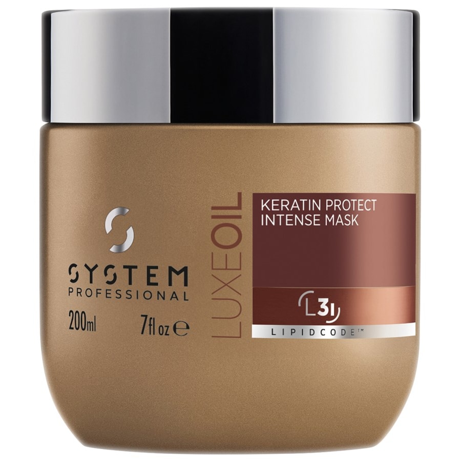 System Professional Lipid Code Luxe Maska keratynowa z olejem