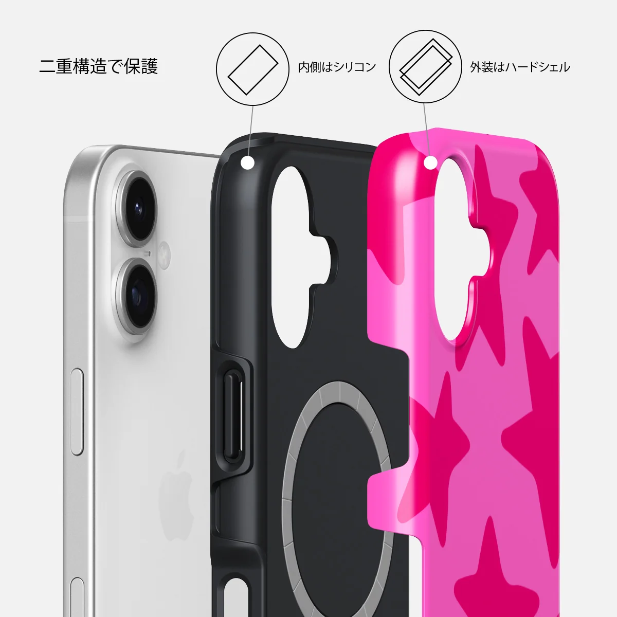 Let's Go Party - iPhone 17 ケース